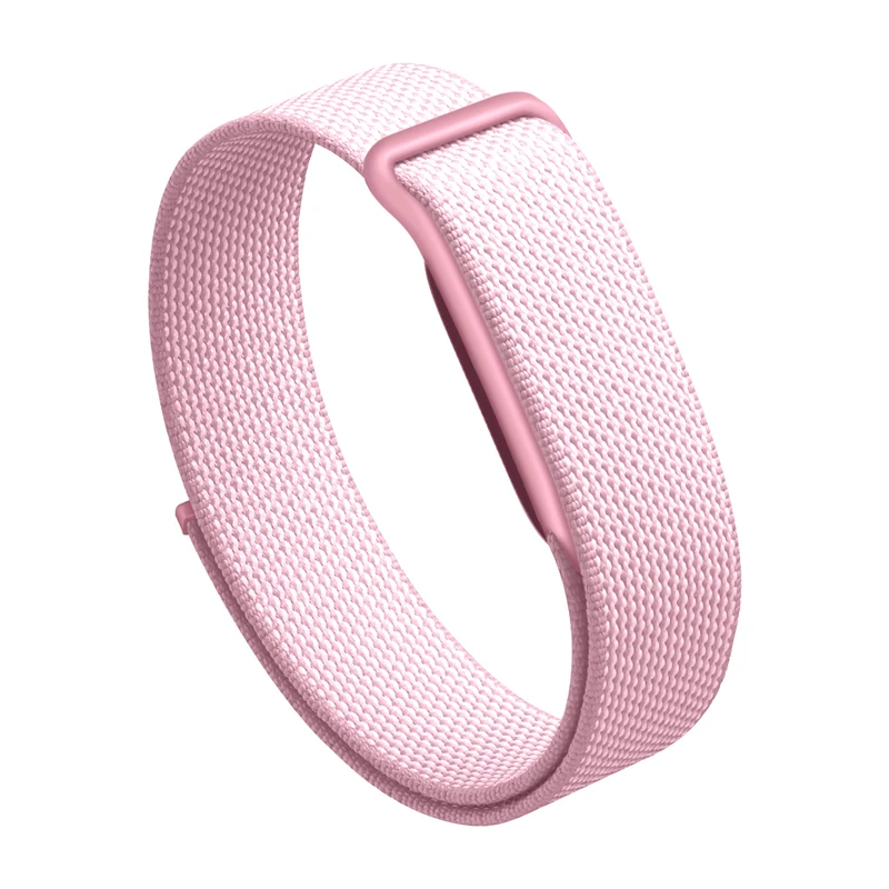 Breathable Nylon Loop Braided Watch Strap - Quick-Dry, Velcro Closure, Outdoor Wristband Replacement
