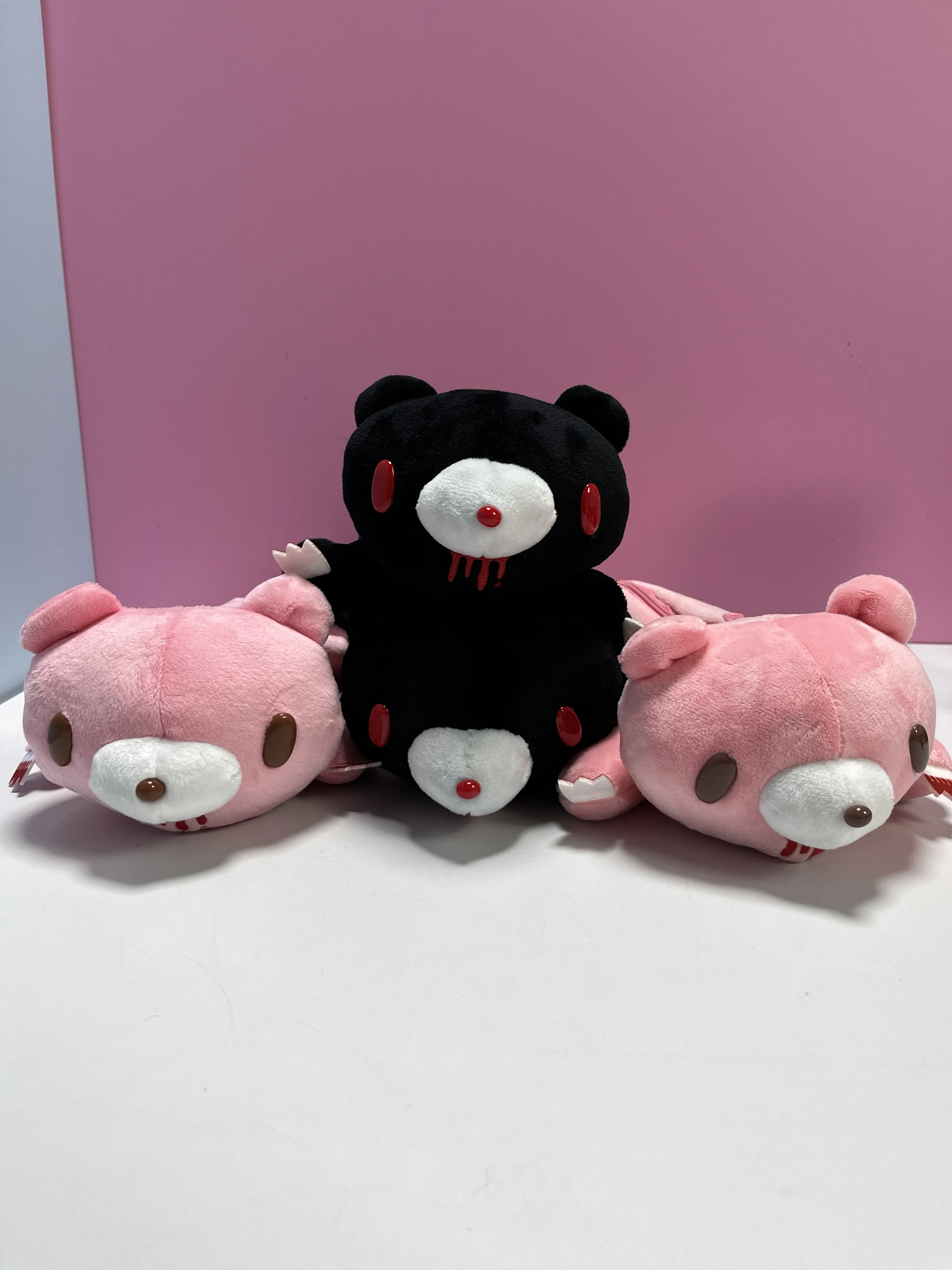 귀여운 곰 플러시 연필 케이스 대용량 부드러운 푹신한 문구 가방 소녀를위한 어린이 학교 용품 화장품 주머니