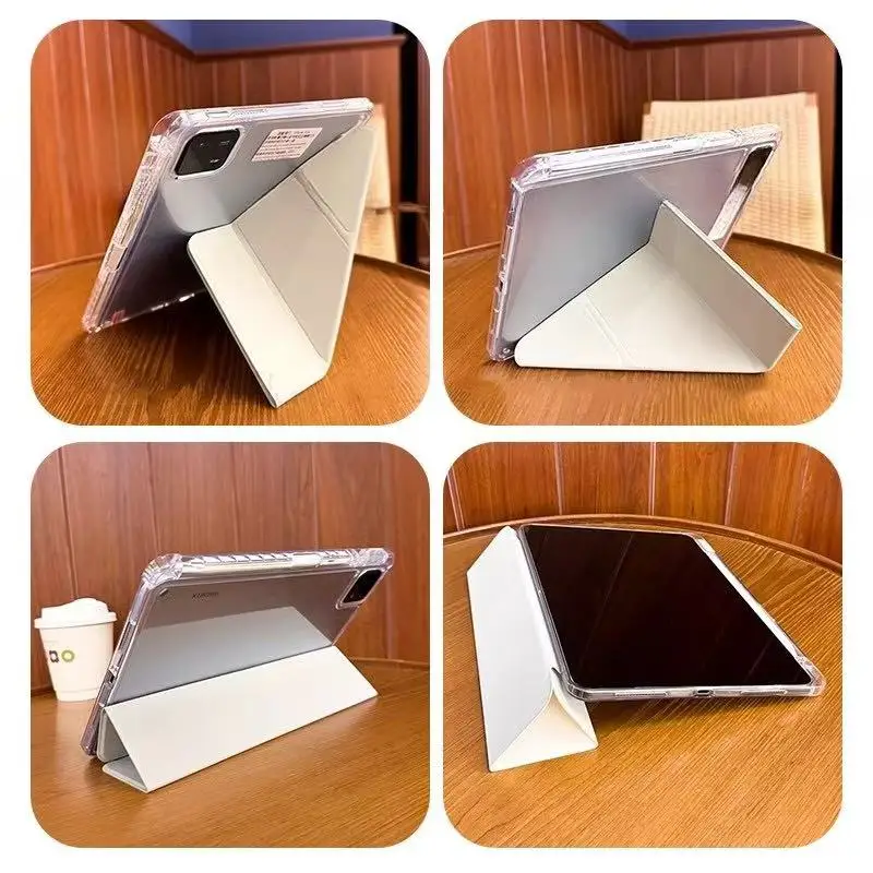 Tri-Folding Flip Stand Case with Auto Sleep Cover