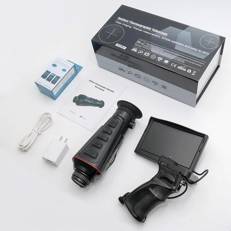 Hti HT-A4 사냥 열화상 카메라, 384x288 해상도, 50Hz 이미징, 25mm