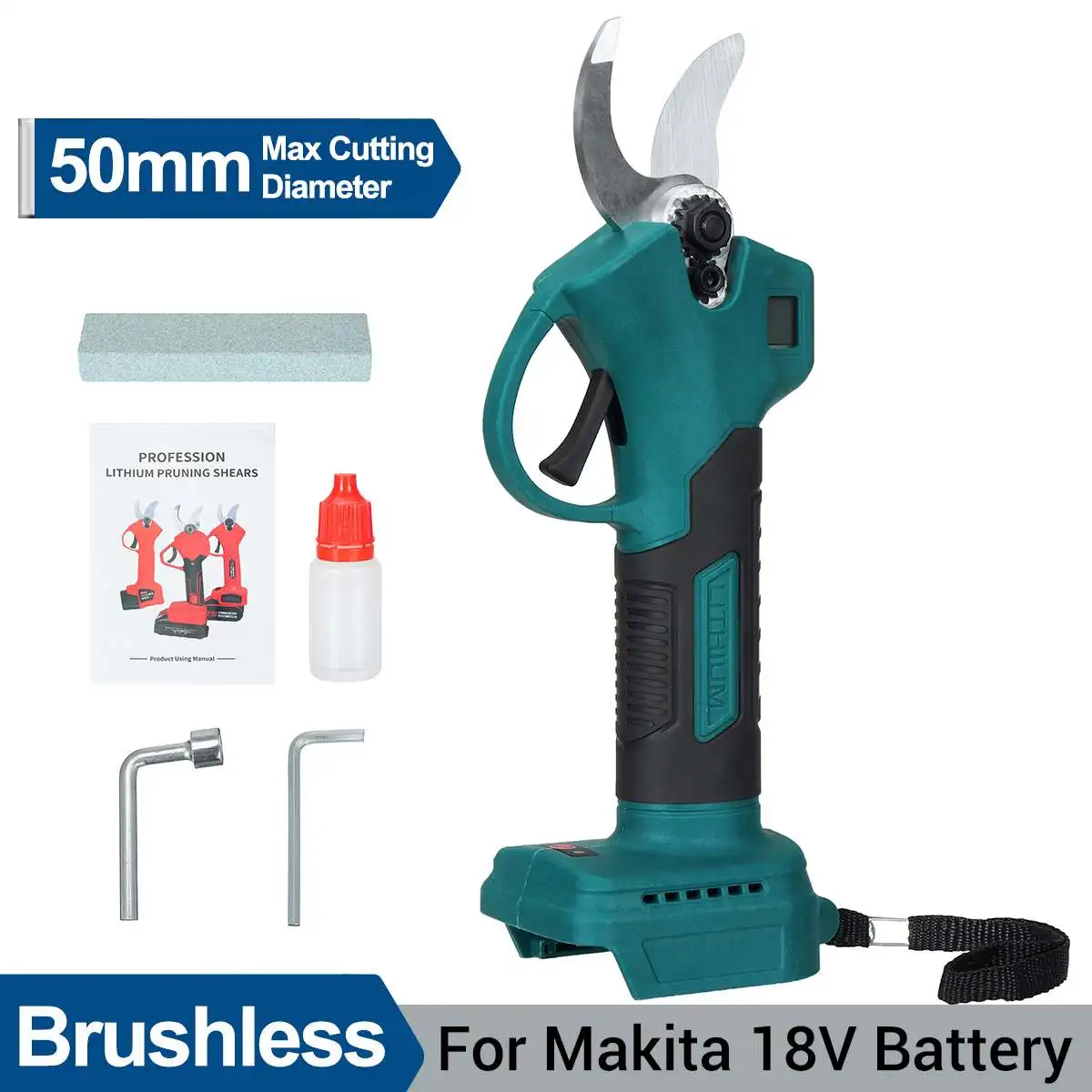 brushless-cordless-eletrica-tesoura-de-poda-garden-shear-fruit-tree-ramos-cutter-tool-makita-18v-bateria-50mm