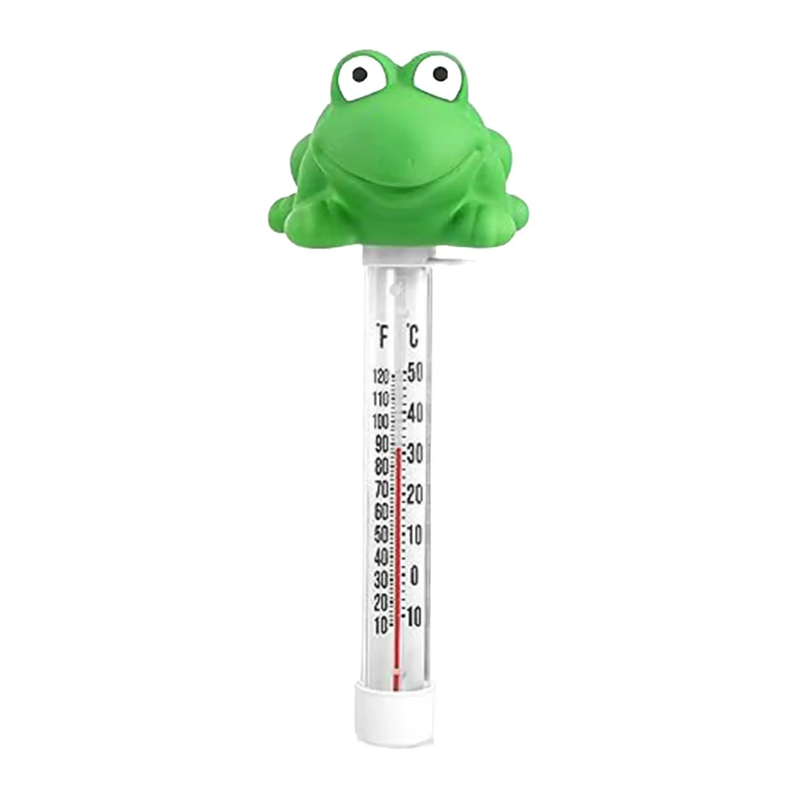 Frog Floating Pool Thermometer Portable SPA Water Thermometer for Fishing Pond Hot Tub Fish Tank Paddling Pool Water Temperature