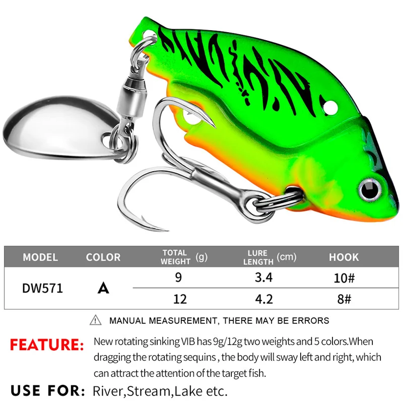 Tail Spinner for Fishing Evenly VIB Fishing Spoons Blade Tungsten Steel  Brass Body Rooster Tail Fishing Lures Pesca 2023 - AliExpress