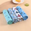 4Pcs Neutral Baby Swaddle Blanket Set, Simple Design 3