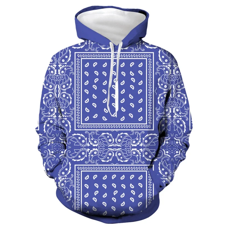 

Blue Bandana Hoodies for Men Hip Hop 3D Print Clothing Jogger Pants Beach Shorts T-Shirts Jackets Sweatshirt Sweatpants Women