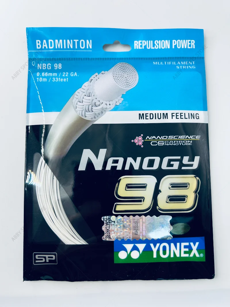 YONEX Badminton Racket String YY NBG 98 High Quality String High Elasticity Resistant Net BG98