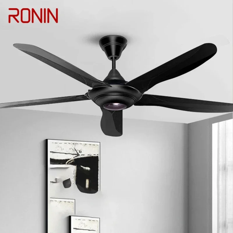 

RONIN Nordic Without lights Ceiling Fan Modern Minima lism Living Room Bedroom Study Cafe Hotel