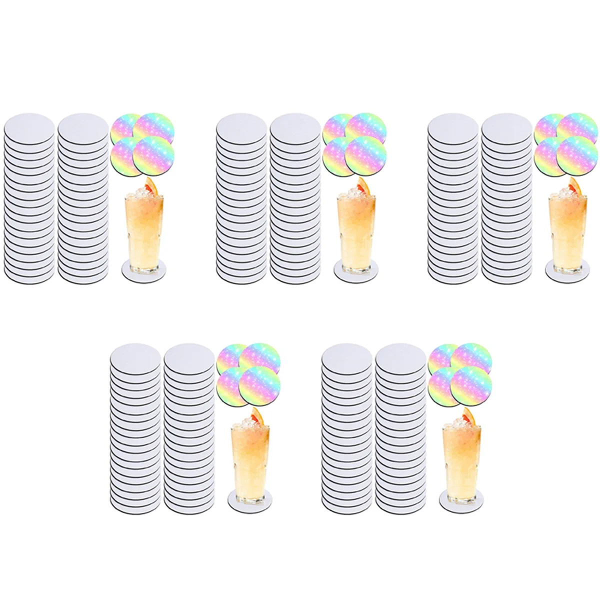 

Круглые сублимационные пустые подставки сублимационные термопереносные подставки горячепрессованные подставки 210 шт.