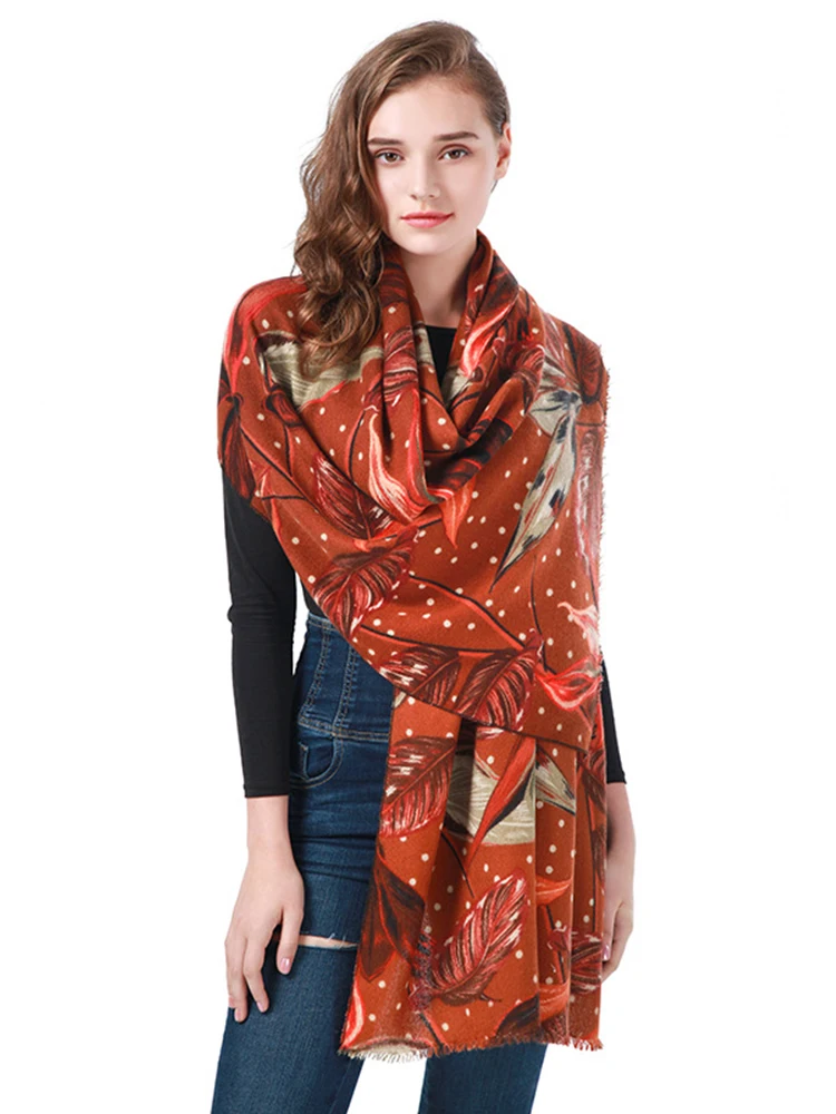 

Imitation Cashmere Women Scarf Autumn Winter Thin Lady Floral Scarve Pashmina Bandana Mujer Femme Foulard Bufanda Shawls Stoles