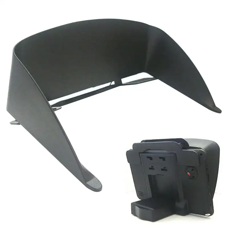 Portable Anti-glare GPS plastic Sun Shade Cover For 6 And 7 Inches GPS Navigator Visor Sunshade Interior Automotive Supplie