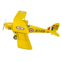 ARF RC Plane DH82a Tiger Moth Biplane 2.24M Balsa Wood ARF Model Aircraft 4CH Electric & Gas Powered RC Airplane 2