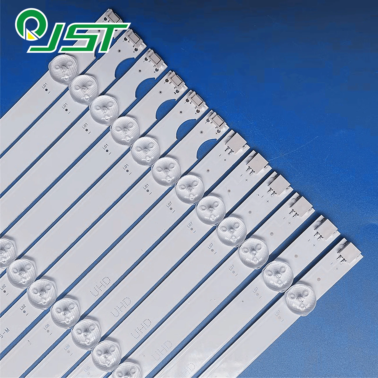 New 12pcs/Kit LED Strips L/G 55 TV 55UJ630Y-TA 55UJ634V-ZD 55UJ632T 55UK6100PTA 55UJ632 JL.D550C1235-001BS-M SDL550W0 (LD0-B01) 2