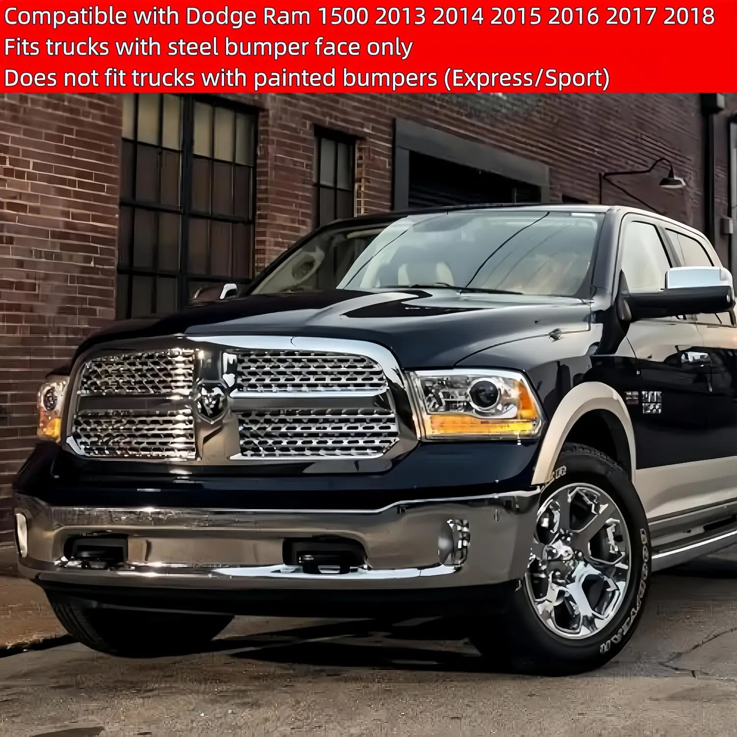 Heavy Duty Front LH & RH Tow Hooks W/ Hardware For Dodge 2019 -2022 Ram 1500 DT - Foto 10