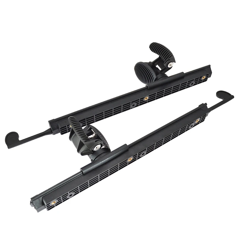 New Adjustable Kayak Pedal Foot Braces Kit Pegs Set Toe Pilot Foot