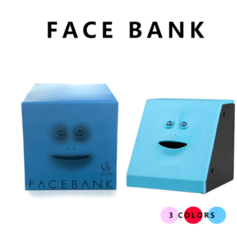 1pc 3colors Funny Face Money Pot Money Eating Coin Bank Box Fools Day Creative Automatic Saving Facebank Toy Novelty Kid Gift Sw Aliexpress