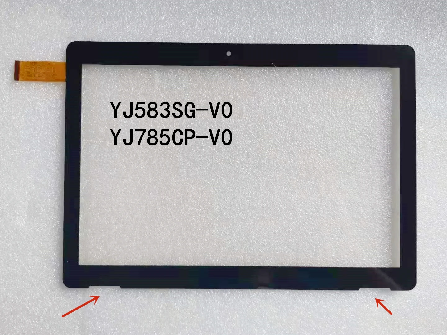 

New 10.1Inch Compatible P/N YJ583SG-V0 YJ785CP-V0 Tablet PC Capacitive Touch Screen Digitizer Sensor External Glass Panel