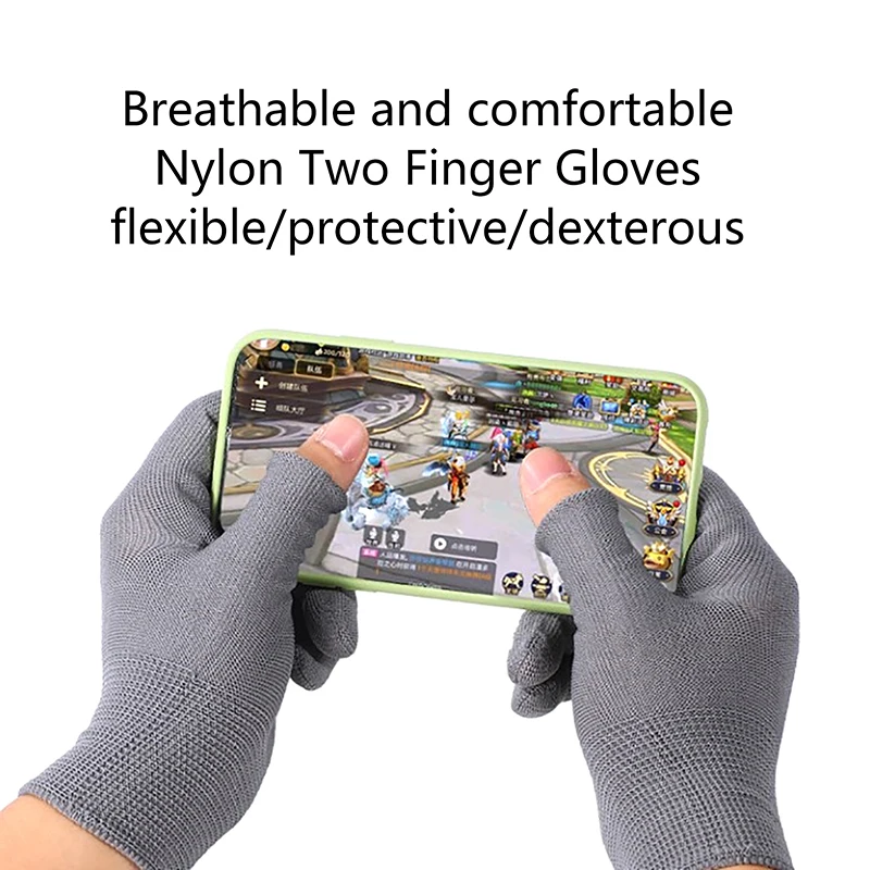 Nylon Breathable Touch Screen Gloves Half Finger Full Finger Gloves Outdoor Mitten Work Thin Hunting Shooting Mitten
