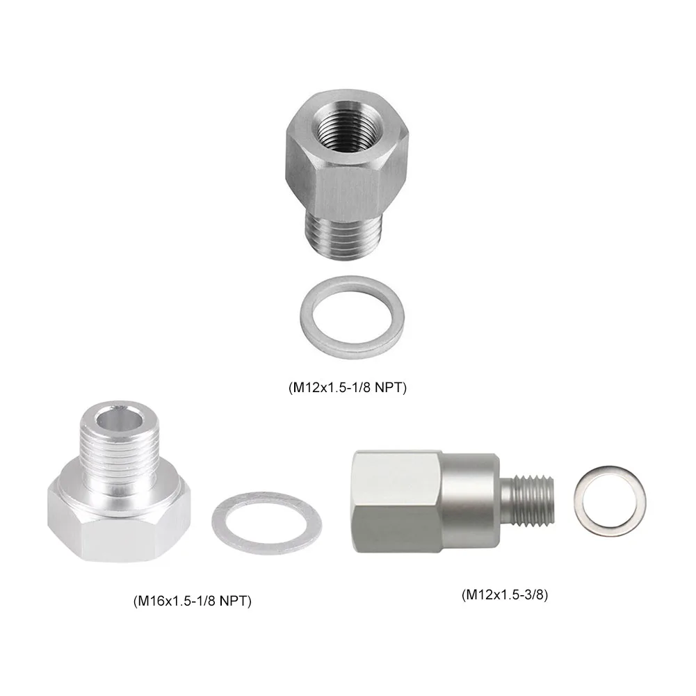 Oil Pressure Sensor Adapter Male to NPT Female Car Oil Pressure Sensor