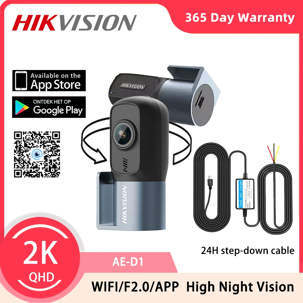 HIKVISION Dash Cam For Car camera for vehicle Video Recorder D1 360