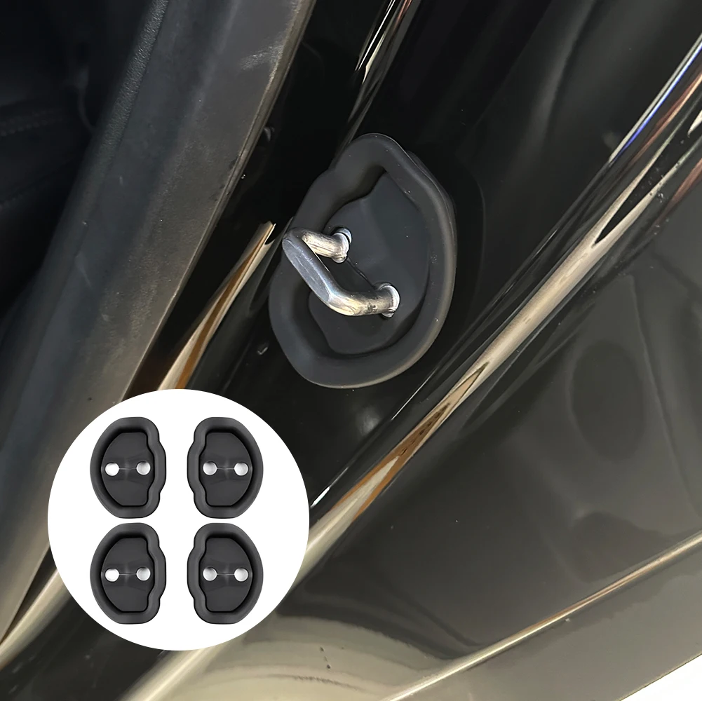 Tesla X Model S kokkupõrkevastane autokaitse, lööke neelav ukseluku kaitsekate_voghion.com