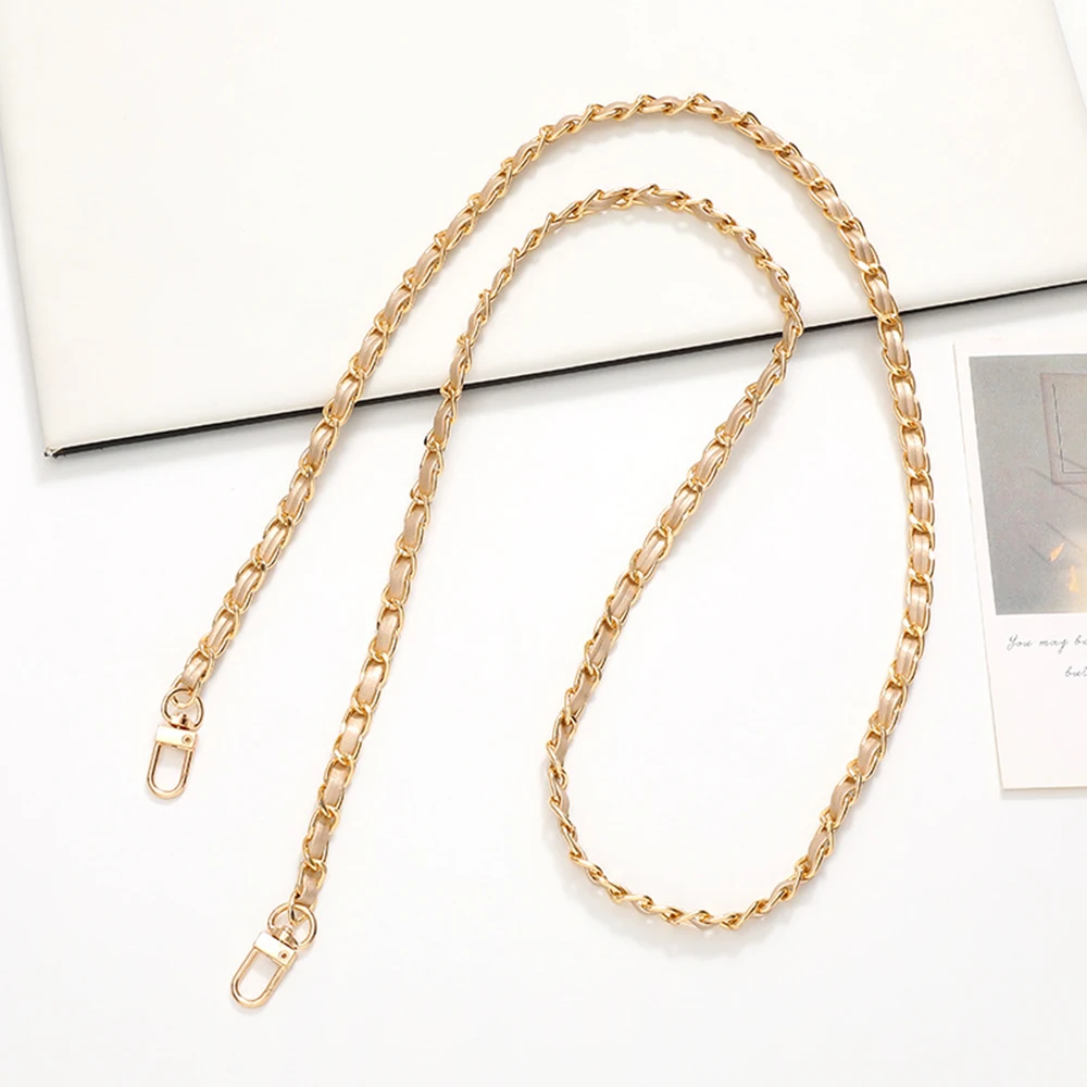 

Fashion Bag Decorative Strap Solid Color Bag Strap Crossbody Chain Shoulder Strap Women PU Leather Braided Decorative Strap