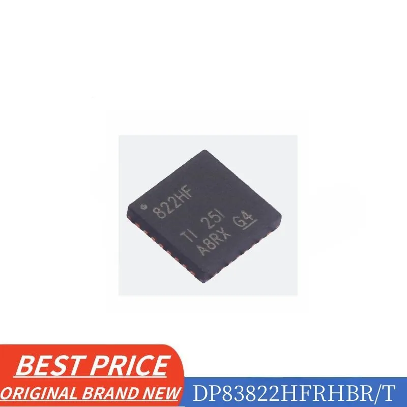 

Новый оригинальный в наличии DP83822HFRHBR DP83822HFRHBT DP83822HFRHB DP83822 822HF QFN-32 Ethernet
