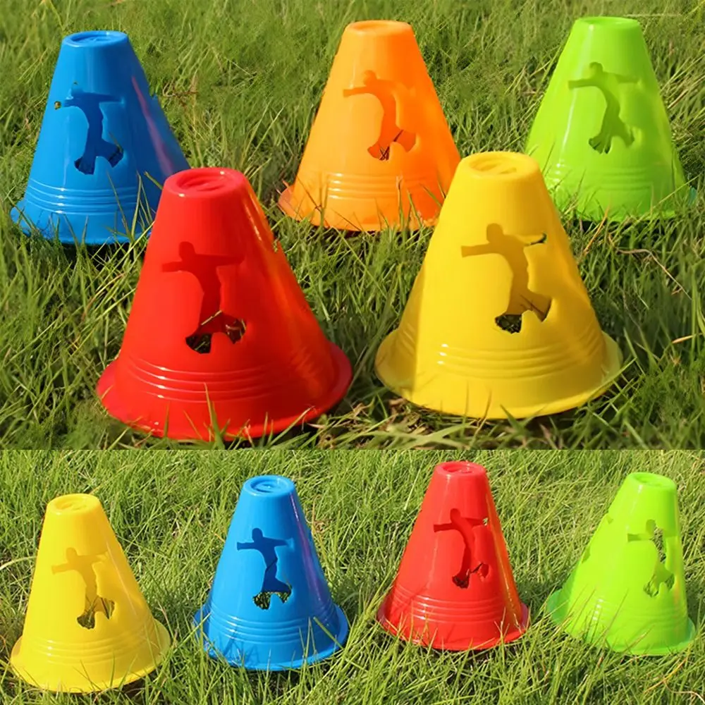 

5pcs 5 Colors Football Soccer Rugby High Quality 8CM Speed Training Disc Marking Cup Outdoor Sport