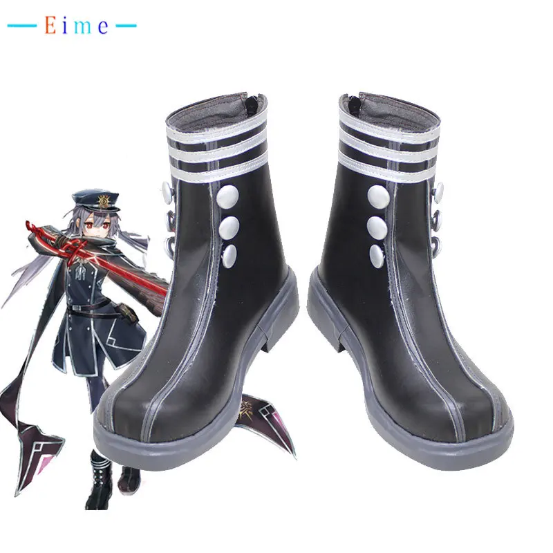 

Sky Striker Ace Roze Cosplay Shoes PU Leather Shoes Halloween Carnival Boots Cosplay Prop Custom Made