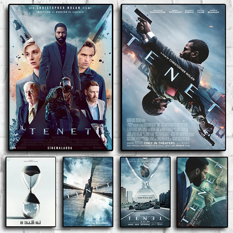 

Movie Tenet Classic Print Art Canvas Poster For Living Room Decor Home Wall Picture