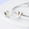 Fit Qikaola 925 Original Bracelets Love 26 English Letters Series Silvering Charms Beads For DIY Birthday Jewelry Making 4