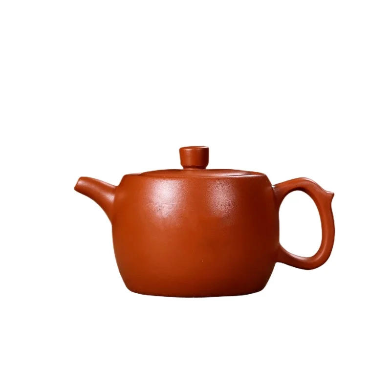 1PCS Yixing handmade purple clay teapot raw ore red clay Chinese household tea maker zisha tea set