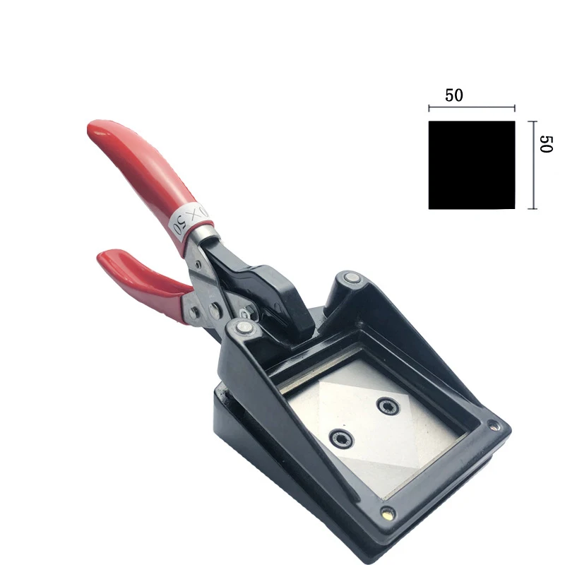 30&times;40mm/50x50mm/25x32mm Handheld Passport Picture Cutter Portable Photo Cutter Tool with Precision Cutting Paper Trimmer
