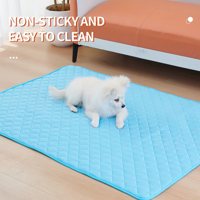 Dog Cooling Bed Mat Summer Pet Pad Mats For Dogs Cat Blanket Sofa Breathable Washable 8 Size for Small Medium Large Dogs Puppy 4