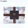 Flower Bird Digital Printing Bedding Sets 600TC Egyptian Cotton 4pcs Bed Linen Duvet Cover Set Luxury Bed Sheets Pillowcases #s 6