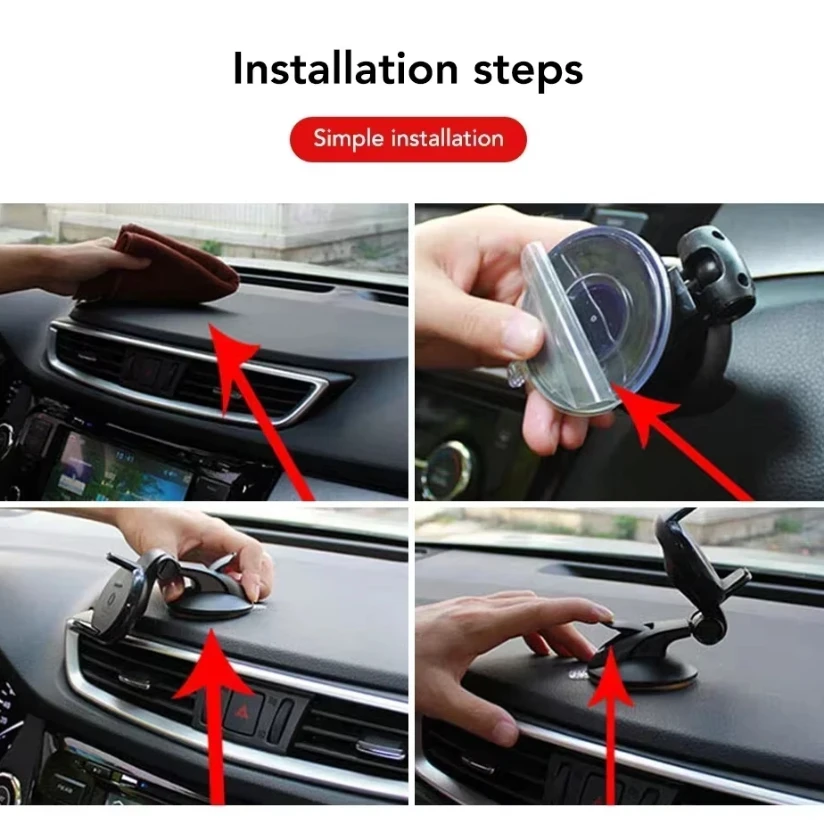 Universal Mobile Car Phone Holder for Phone In Car Holder Windshield Cell Stand Support Smartphone Voiture Suporte Porta Celular - 6