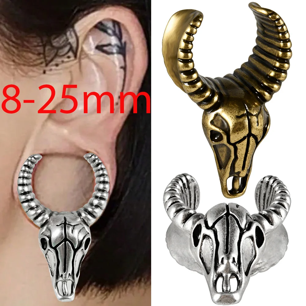 2PCCopperTunnelPlugsExpanderTapersEarLobeStretchingPlugsWith