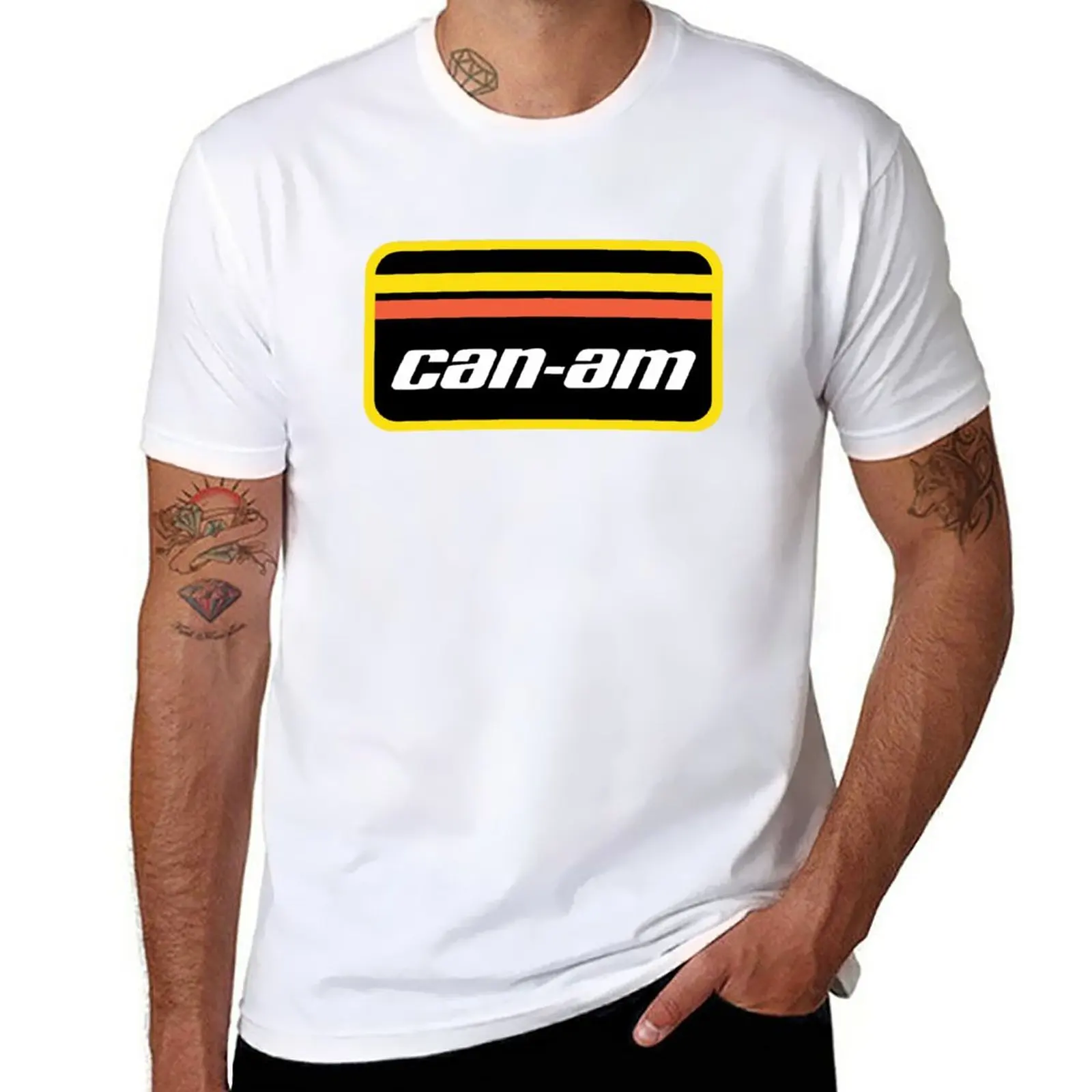 

New Can-Am Retro Logo T-Shirt T-shirt for a boy funny t shirts black t shirt mens graphic t-shirts big and tall