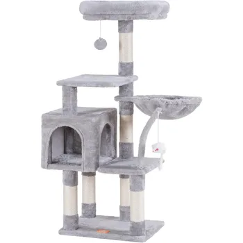 Cat Tree Tower Condo with Toy 1