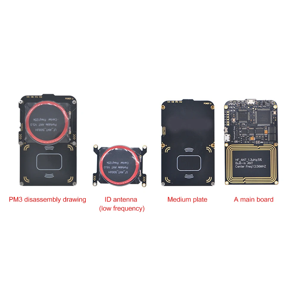 Voor Proxmark3 Ontwikkel Pak Kits, 3.0 Proxmark NFC PM3 RFID Reader Writer voor RFID NFC Card Copier Clone Crack 2 Usb-poort 512K