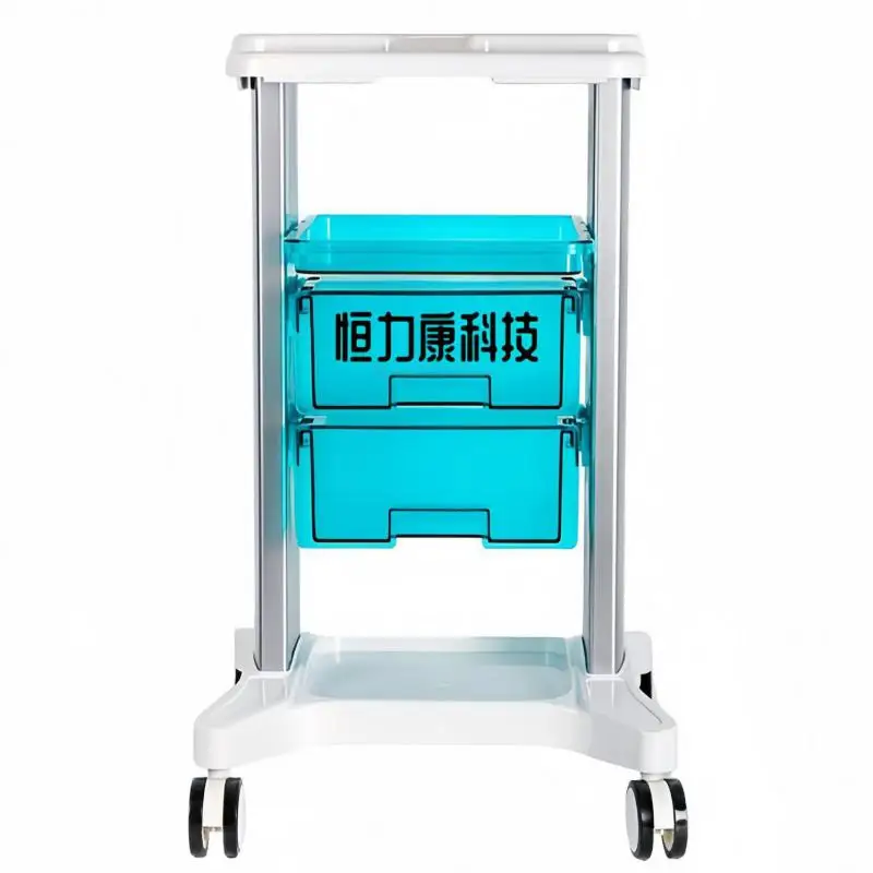 Beauty instrument cart Base shelf Small bubble cart Oral dental Medical Medical