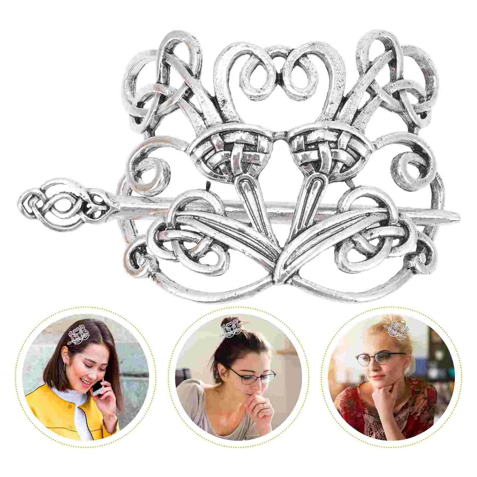 

Viking Knot Hairpins Clips Hair Slide Hair Barrette Hair Decors