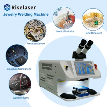 riselaser laser spot jewellery laser welding machine for gold and silver soldering machine jewelry laser welder for gold
