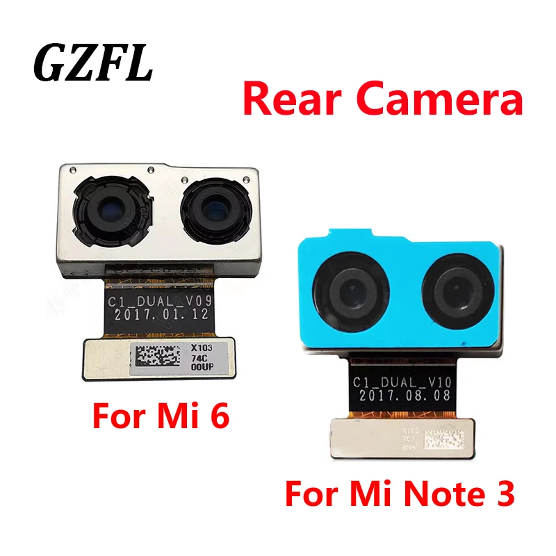 100% New For Xiaomi Mi Note 3 / Mi 6 Mi6 Rear Camera Foam Back Camera Flex Cable