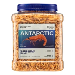 Premium Freeze-Dried Shrimp & Antarctic Krill Fish Food (3.6L 300g)