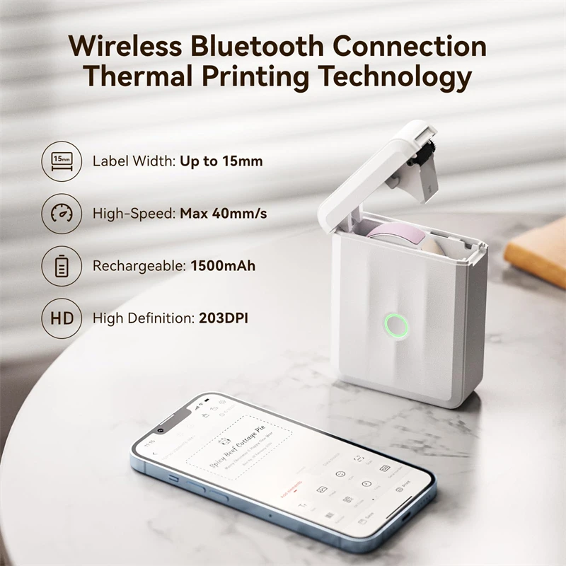 NIIMBOT D110 Upgraded Thermal Label Printer 2
