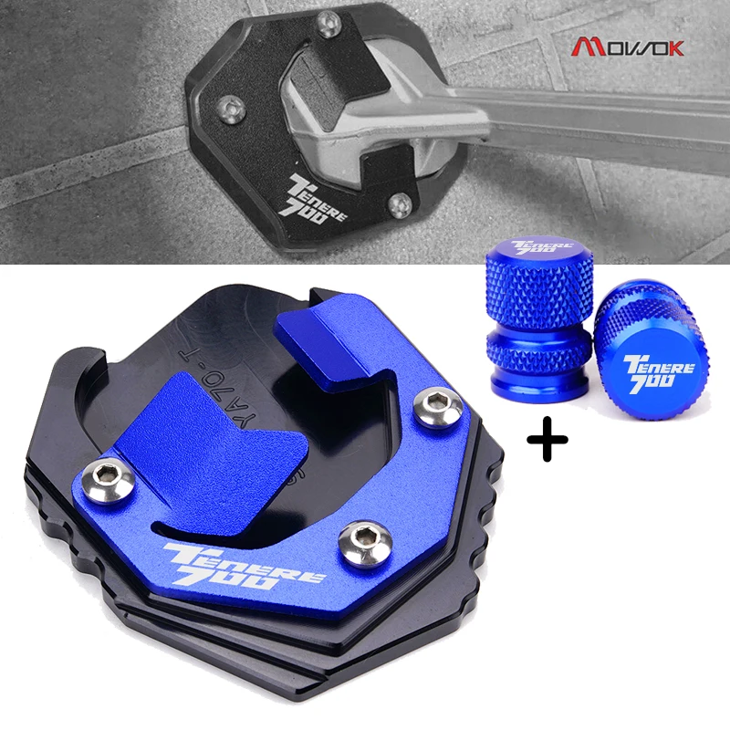 Scheda di estensione Accessori Moto Per YAMAHA XMAX X-MAX 125 250 300 400 XMAX250 Cavalletto Cavalletto Laterale Estensione Ingranditore Pad Staffa Laterale Supporto per staffa (Colore : Main support