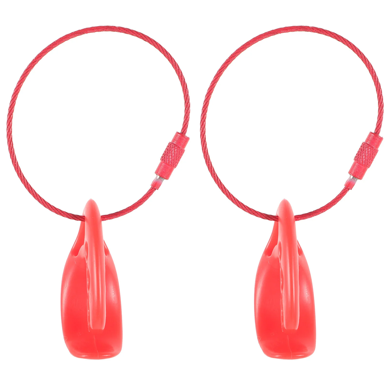 2 Pcs Outdoor Disc Carrier Compact Flying Clip Daily Use Supply Ultimate Clips Convenient Holder