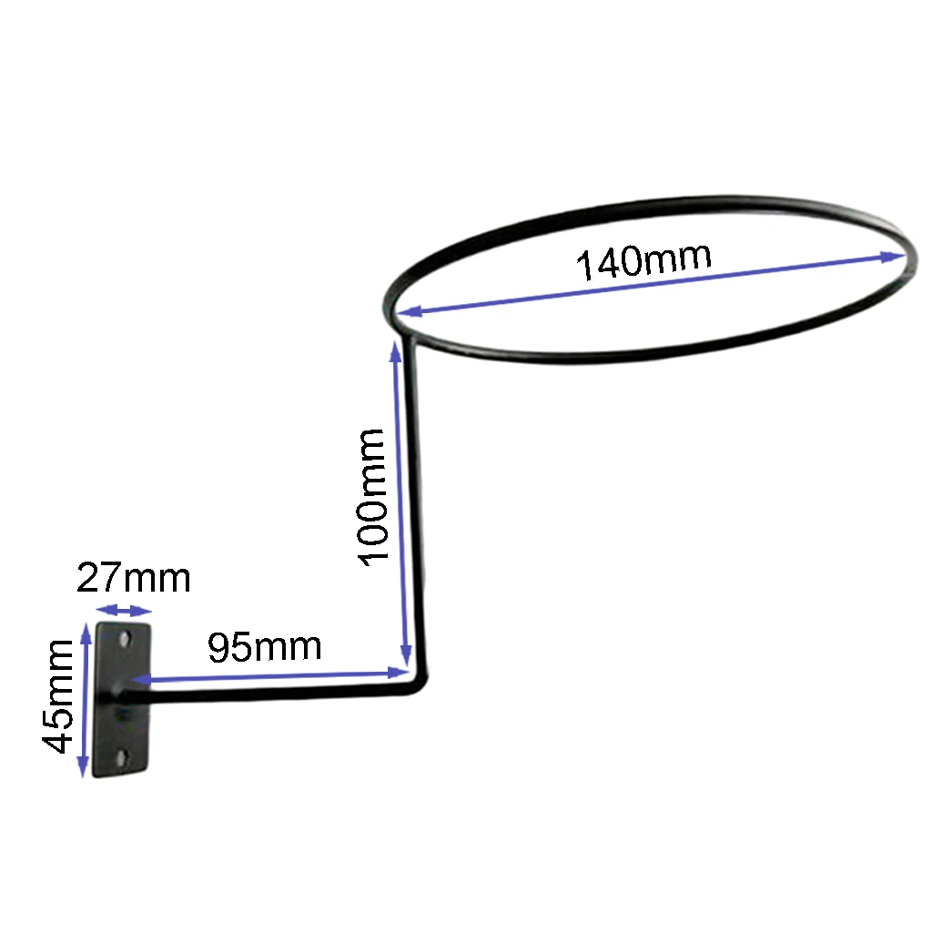 Motorcycle Helmet Holder 3/6pcs Motorcycle Helmet Rack Holder Wall Mounted Hook Display Rack Stand For Hat Cap Jacket Hanger Helmet Stand Organizer