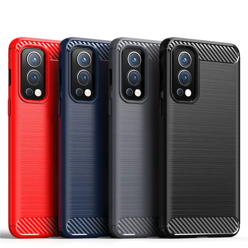 Shockproof TPU Carbon Fiber Phone Case