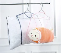 Pillow Drying Racks Hanging Net Clothes Rack Folded Mesh Clothes Drying Net Rack Lay Flat Dry Hanger Indoor Outdoor Towel Rack 2
